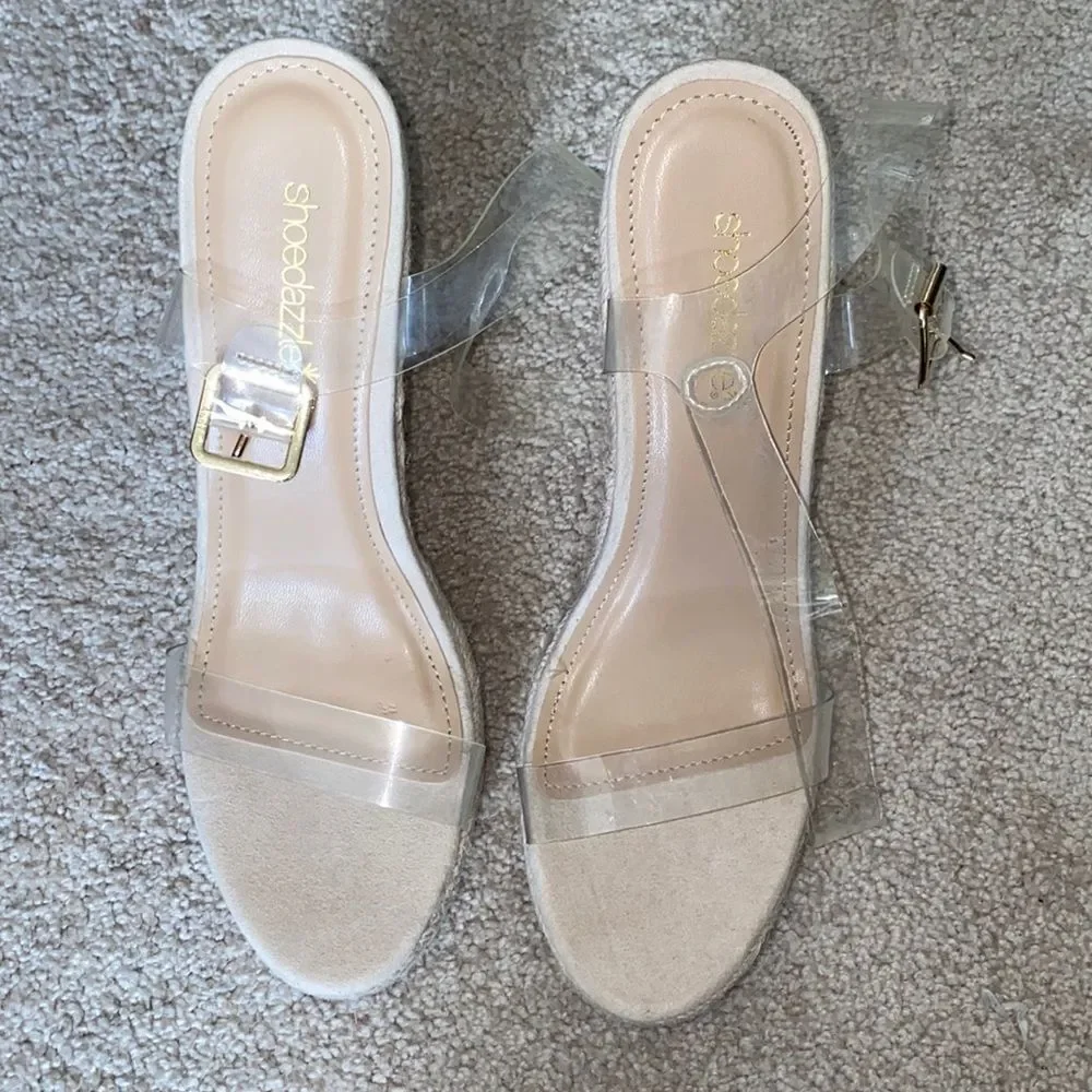 PVC Wedges size 8.5 US NWT